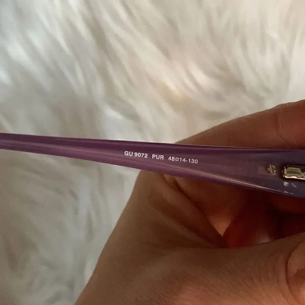 GUESS KIDS Eyeglasses Frame GU9072 48-14-130 Dark Purple ND13